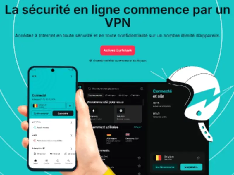 Surfshark VPN 2026 : L'offre illimitée pour protéger tous vos appareils