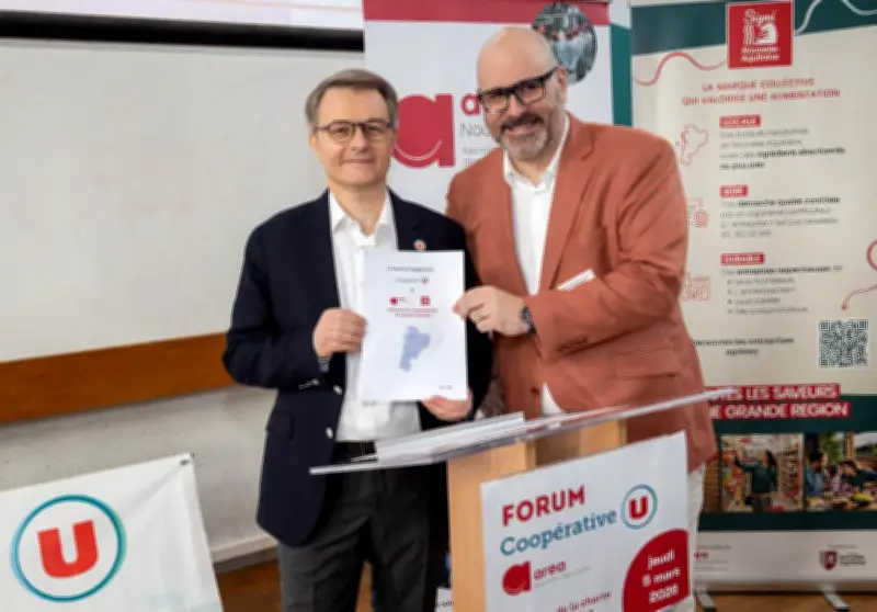 Système U et l'Area Nouvelle-Aquitaine signent un partenariat pour les PME agroalimentaires