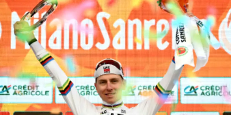 Tadej Pogacar remporte Milan-San Remo, détrônant Van der Poel dans une démonstration de force