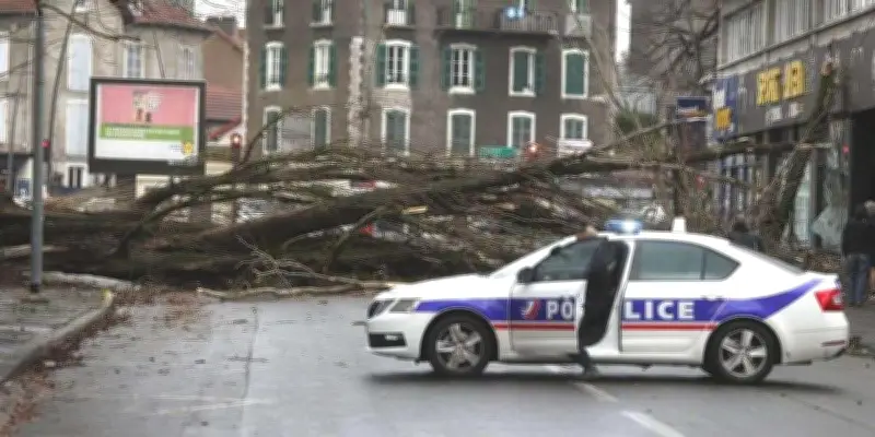 Tempête Myriam de mars 2020 : vents violents et chaos dans le Sud-Ouest