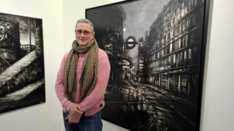 Thierry Sellem expose ses contrastes urbains à la galerie Bim'Art de Boulazac