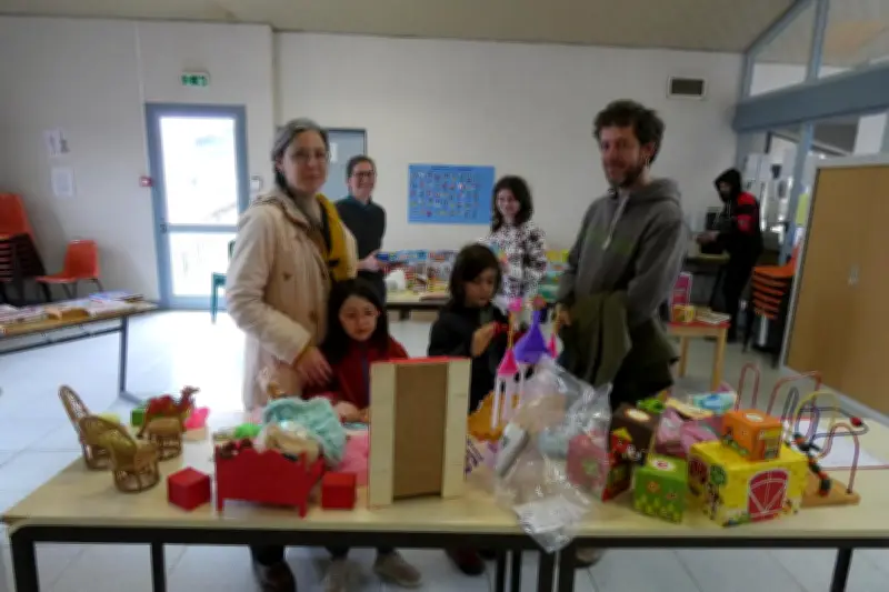 Thiviers : 110 jeux collectés lors d'un troc écoresponsable organisé par la ludothèque