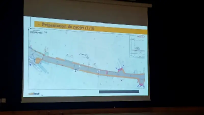 Théziers : Les détails de la troisième tranche des travaux de la RD dévoilés en réunion publique