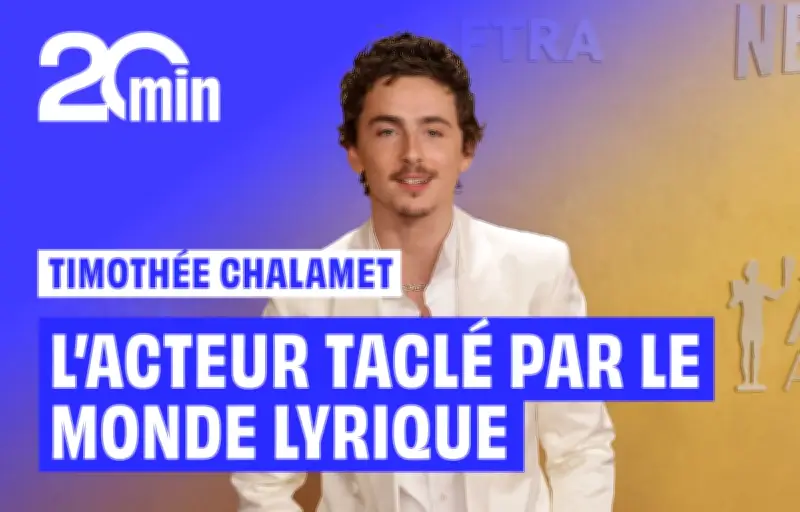 Timothée Chalamet déclenche une tempête culturelle en qualifiant l'opéra et le ballet de « has been »