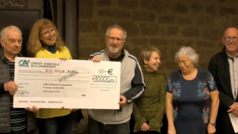 Téléthon 2025 : 10 000 € remis à l'AFM grâce à la mobilisation de Lespignan