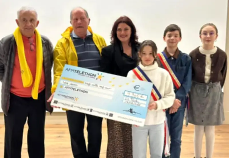 Téléthon 2025 au Teich : près de 10 000 euros collectés pour la recherche