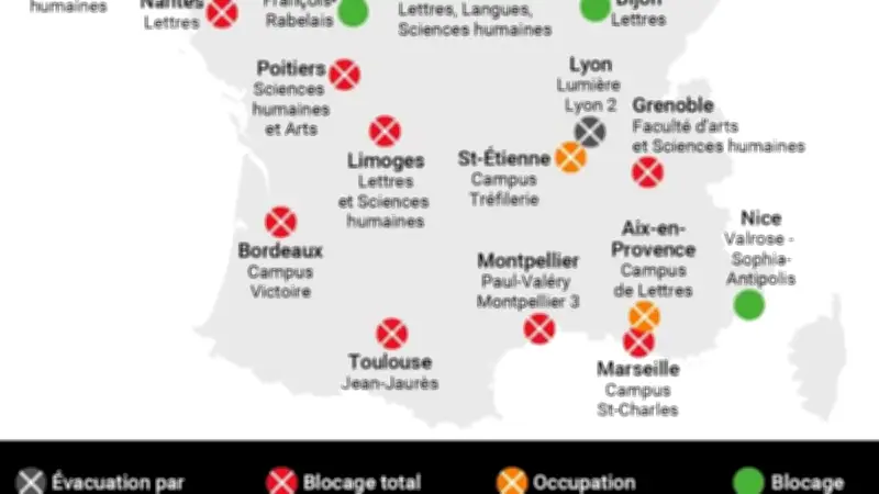 Tolbiac : le président de Panthéon-Sorbonne exige l'évacuation face aux violences