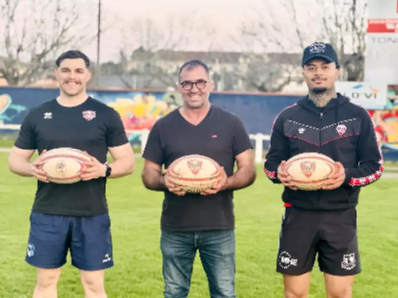 Tonneins XIII accueille deux joueurs australiens pour un défi sportif unique