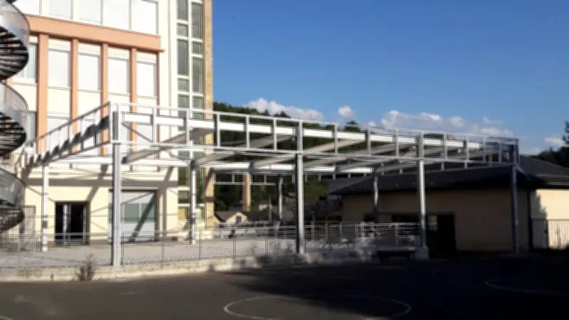 Travaux d'amélioration au collège Marcel-Pierrel de Marvejols pour la rentrée