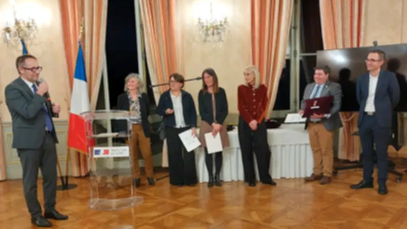 Trois salariées d'Axens à Salindres reçoivent la médaille d'honneur du travail