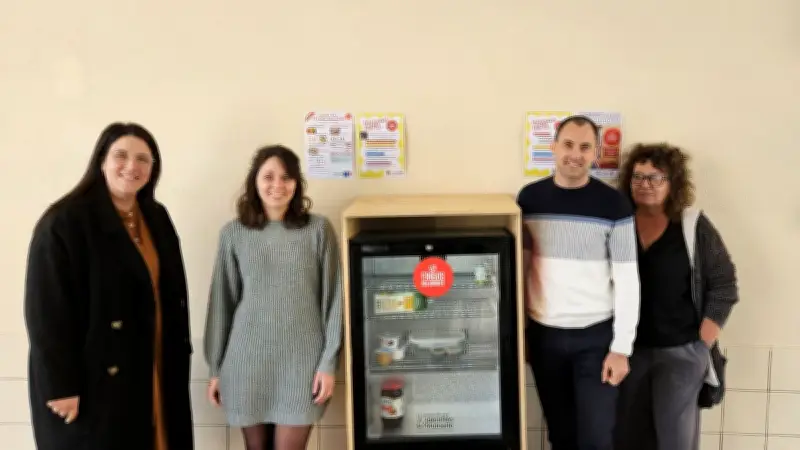 Un frigo solidaire contre la précarité alimentaire à Saint-André-de-Sangonis