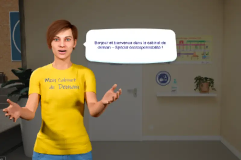 Un jeu sérieux pour des cabinets médicaux écoresponsables