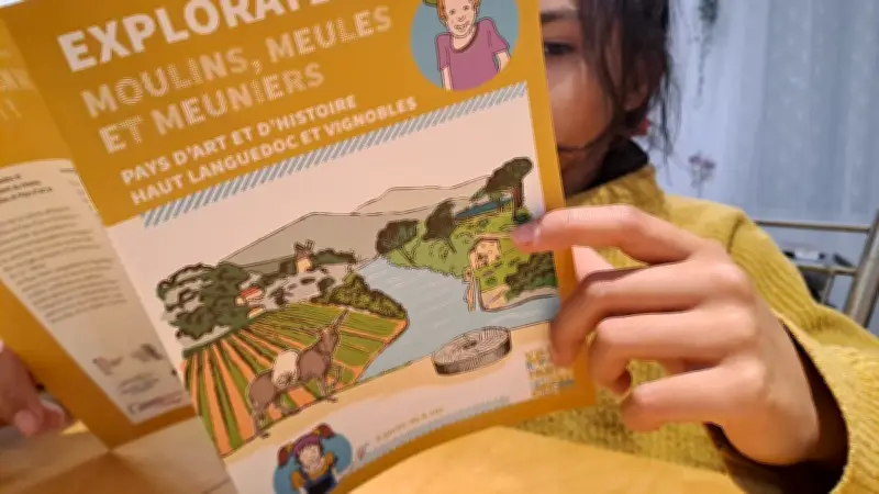 Un livret-jeu pour découvrir les moulins du Haut-Languedoc et Vignobles