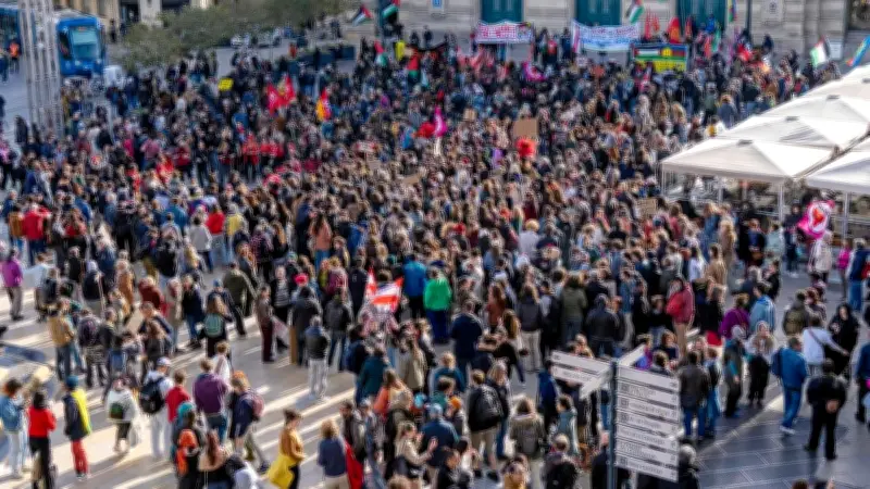 Un millier de personnes manifestent contre le racisme et l'extrême-droite à Montpellier