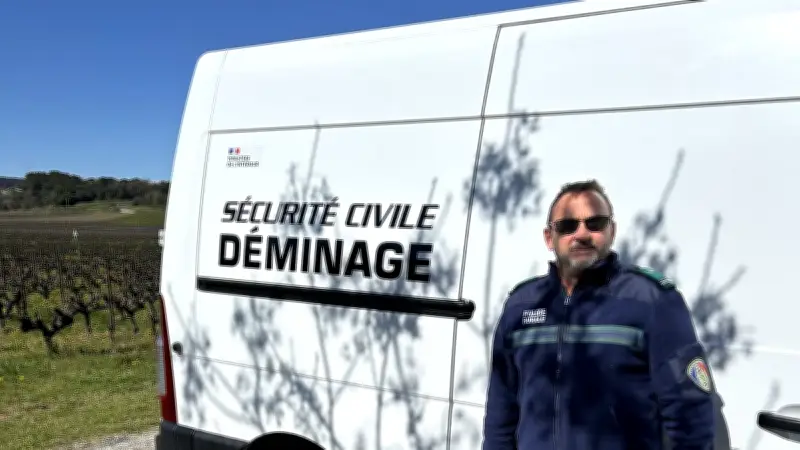 Un obus de la Seconde Guerre mondiale découvert au cimetière de Tresques