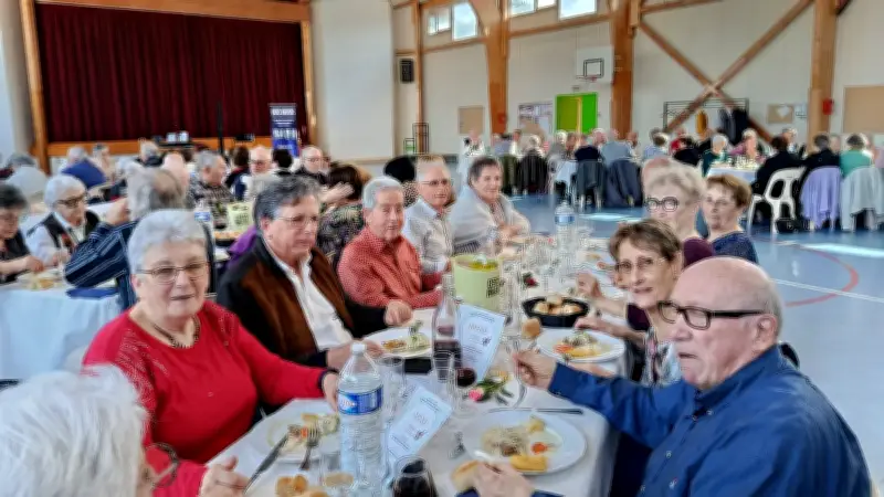 Un repas des aînés réunit 120 personnes à Connaux dans une ambiance conviviale