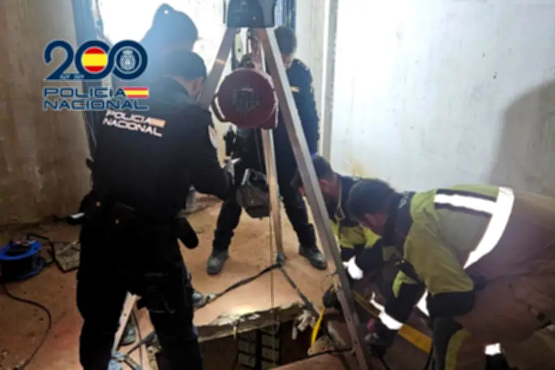 Un tunnel souterrain sophistiqué découvert pour le trafic de haschich entre le Maroc et l'Espagne