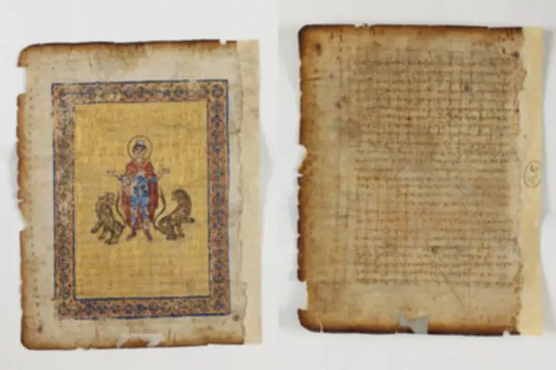 Une page perdue du palimpseste d'Archimède retrouvée à Blois, une découverte historique