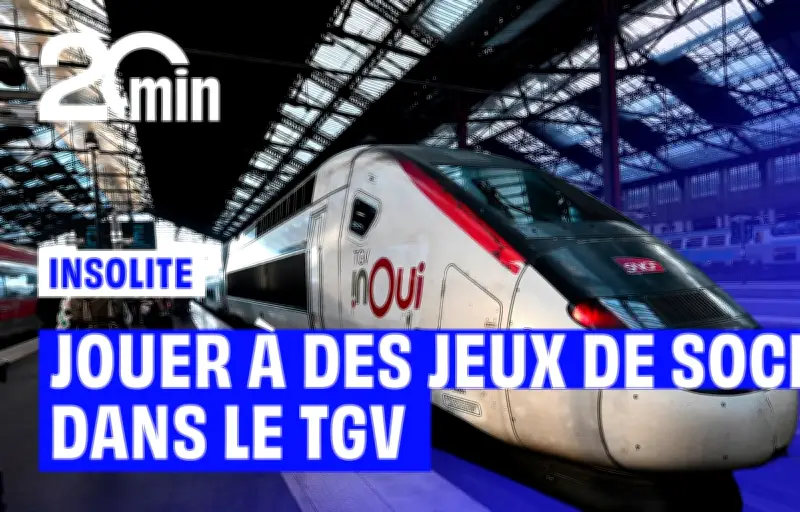 Une partie de Loup-Garou géante anime un TGV Paris-Cannes vers le Festival des jeux