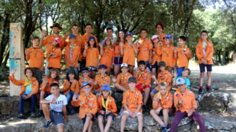 Une semaine d'aventure scoute pour 26 louveteaux et jeannettes dans le Gard