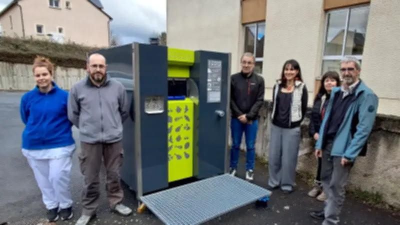 Une station de compostage autonome testée à l'hôpital de Saint-Chély-d'Apcher