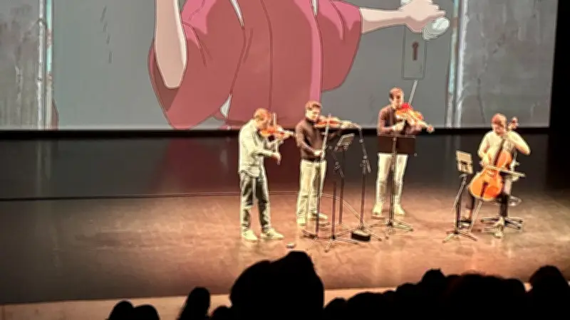 Uzès : 445 élèves découvrent l'univers de Miyazaki grâce au quatuor Yako