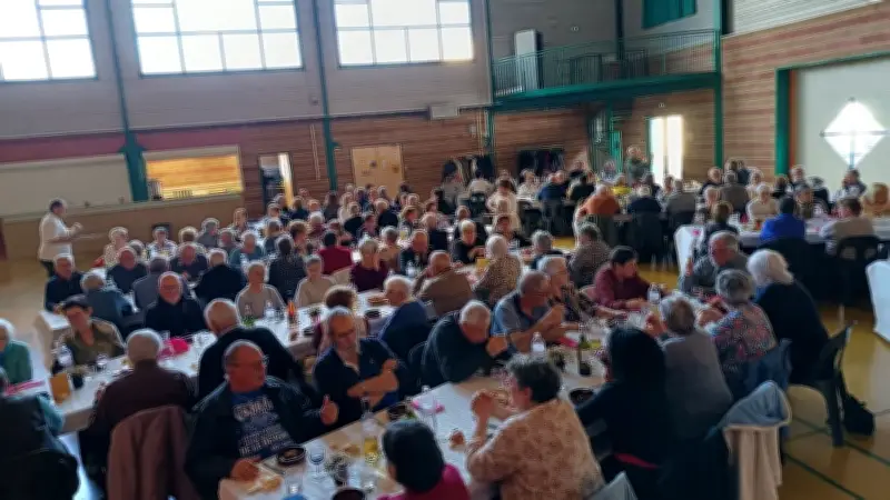 Vabres-l'Abbaye : 137 seniors réunis pour un repas convivial réussi