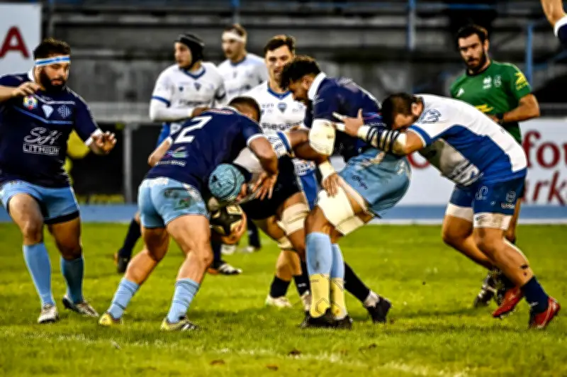 Valence d'Agen domine Marmande en match régional sous les yeux du président de la FFR