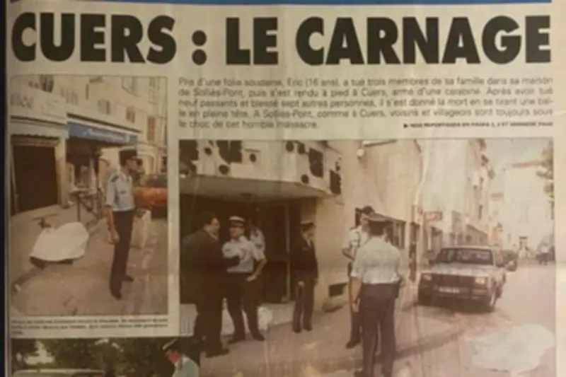Var-matin fête ses 80 ans en revisitant ses archives : la tuerie de Cuers en 1995