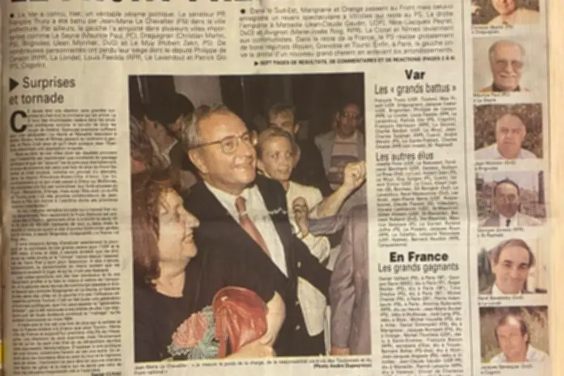 Var-Matin fête ses 80 ans : retour sur le séisme politique de la victoire du FN à Toulon en 1995