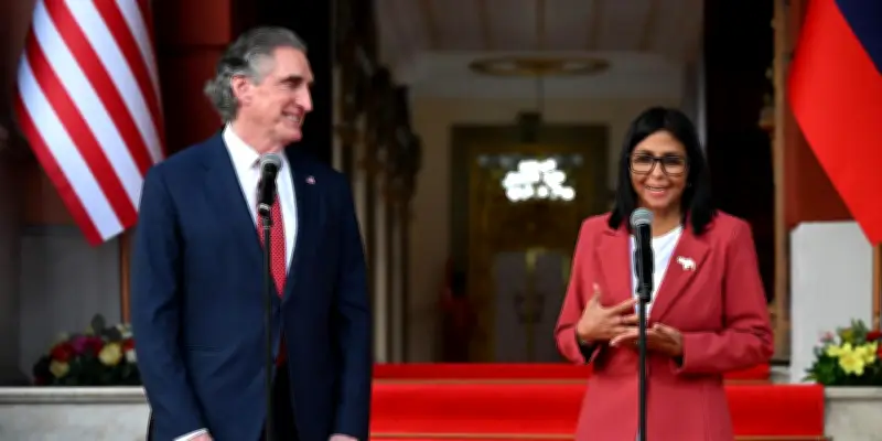 Venezuela : Delcy Rodriguez remercie Trump après la visite de Doug Burgum à Caracas