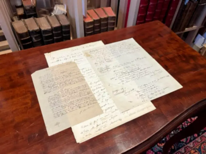 Vente aux enchères à Bordeaux : manuscrits de Flaubert, Verlaine et Baudelaire invendus
