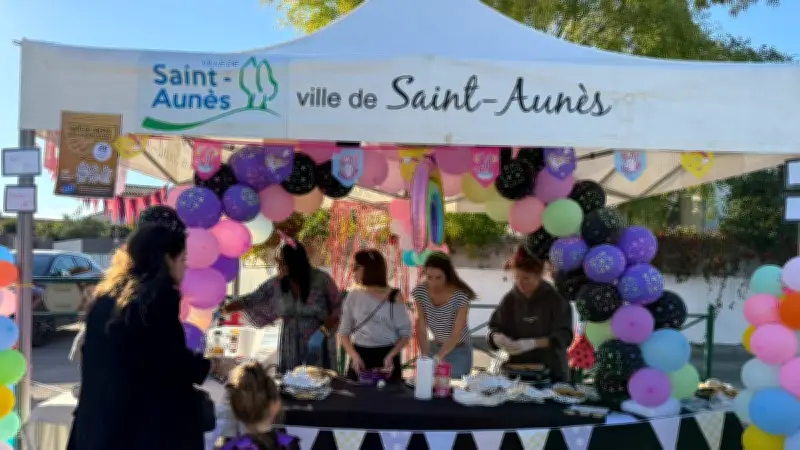 Vente de crêpes à l'école maternelle Albert-Dubout de Saint-Aunès pour financer les sorties