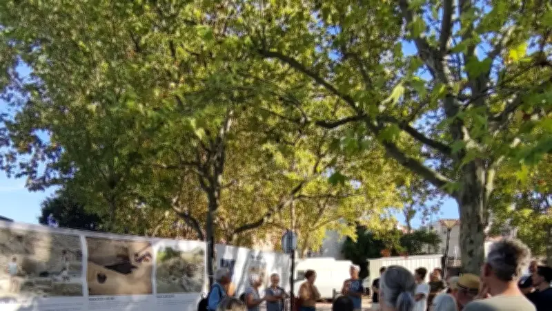 Vernissage de l'exposition photographique 'Garrigue, instants de vie' à Murviel-lès-Montpellier