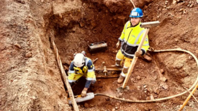 Verrières : percement innovant pour raccorder le parc solaire coopératif