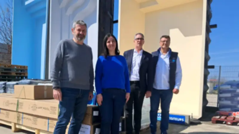 Visite du président de la chambre de métiers chez les artisans de Caissargues