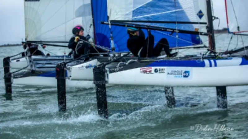 Voile : le CEM lance sa saison de compétitions internationales avec Hippolyte Gruet et Mattéo Chaboud