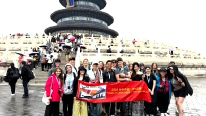 Voyage pédagogique à Pékin pour les élèves sinophones du lycée Jean Vigo de Millau