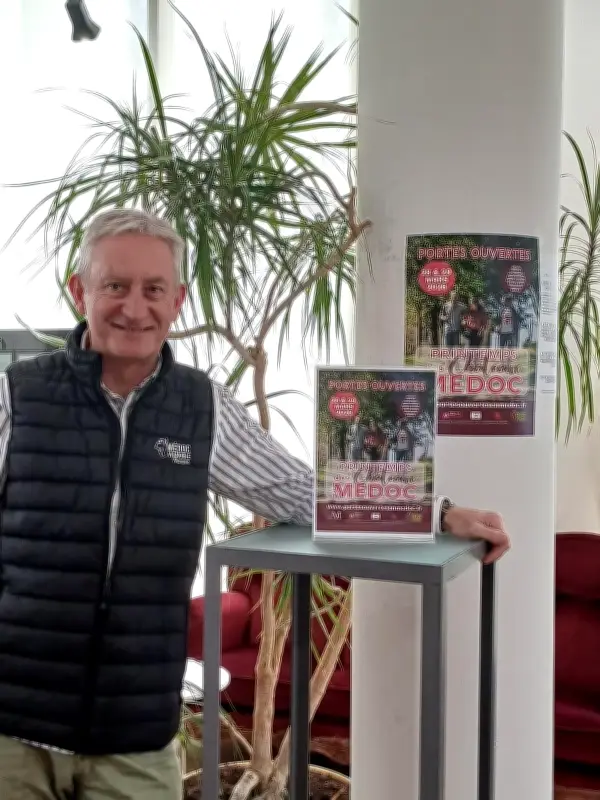 William Courjaud prend la direction de la Maison du tourisme et du vin de Pauillac après 37 ans de carrière