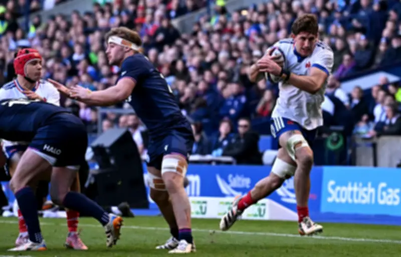 XV de France : Oscar Jegou cité pour un geste suspect après la défaite en Écosse