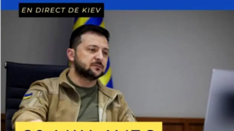 Zelensky s'adresse aux étudiants français : un échange poignant sur la guerre en Ukraine