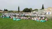 120 élèves de Quarante nettoient leur village pour sensibiliser à l'environnement