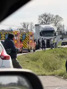 Accident frontal grave à Garlin : un blessé en urgence absolue, la route fermée