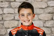 Andrea Deperetti, 12 ans, double champion régional de karting, vise le niveau national