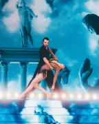 Anthony Colette, vainqueur de Danse avec les stars, anime un stage de danse à Saint-Sylvestre-sur-Lot