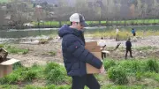 Aqua Grimpe nettoie les berges du Tarn : 30 kg de déchets ramassés près de Millau