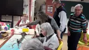 Atelier artistique printanier à l'Ehpad de Cazouls-lès-Béziers : créativité et lien social