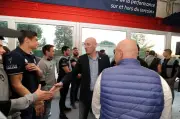 Bernard Laporte inaugure un centre de formation rugby en Charente