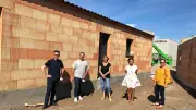 Bessan : Visite du chantier de la micro-crèche César et Capucine par les élus