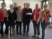 Breuillet : un chèque pour la recherche contre le cancer remis à l'Institut Bergonié